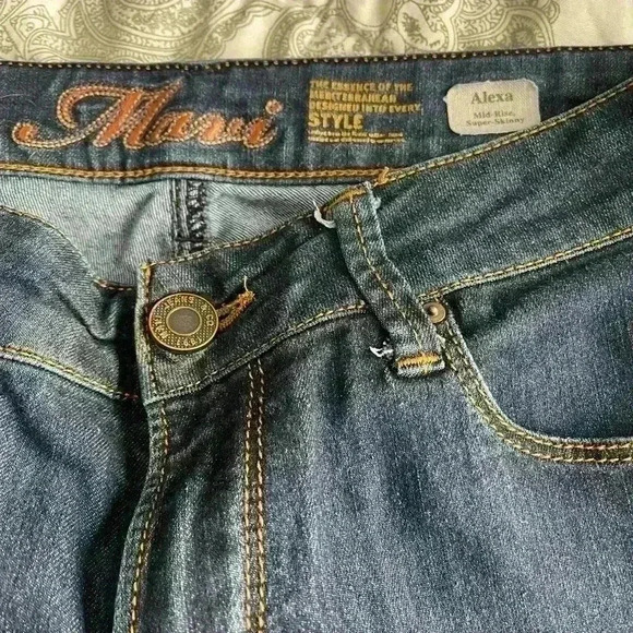 Mavi Alexa mid rise super  skinny jeans size 27/32 women’s - Picture 8 of 9